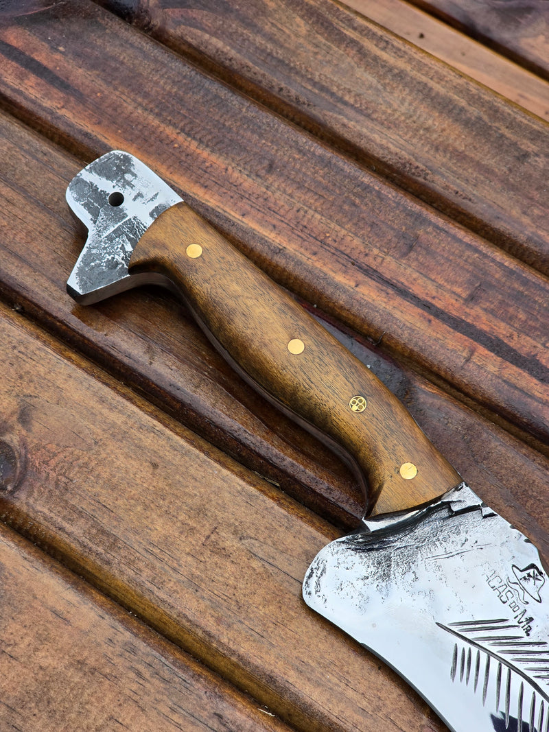 Facão Forjado Rústico 1cm