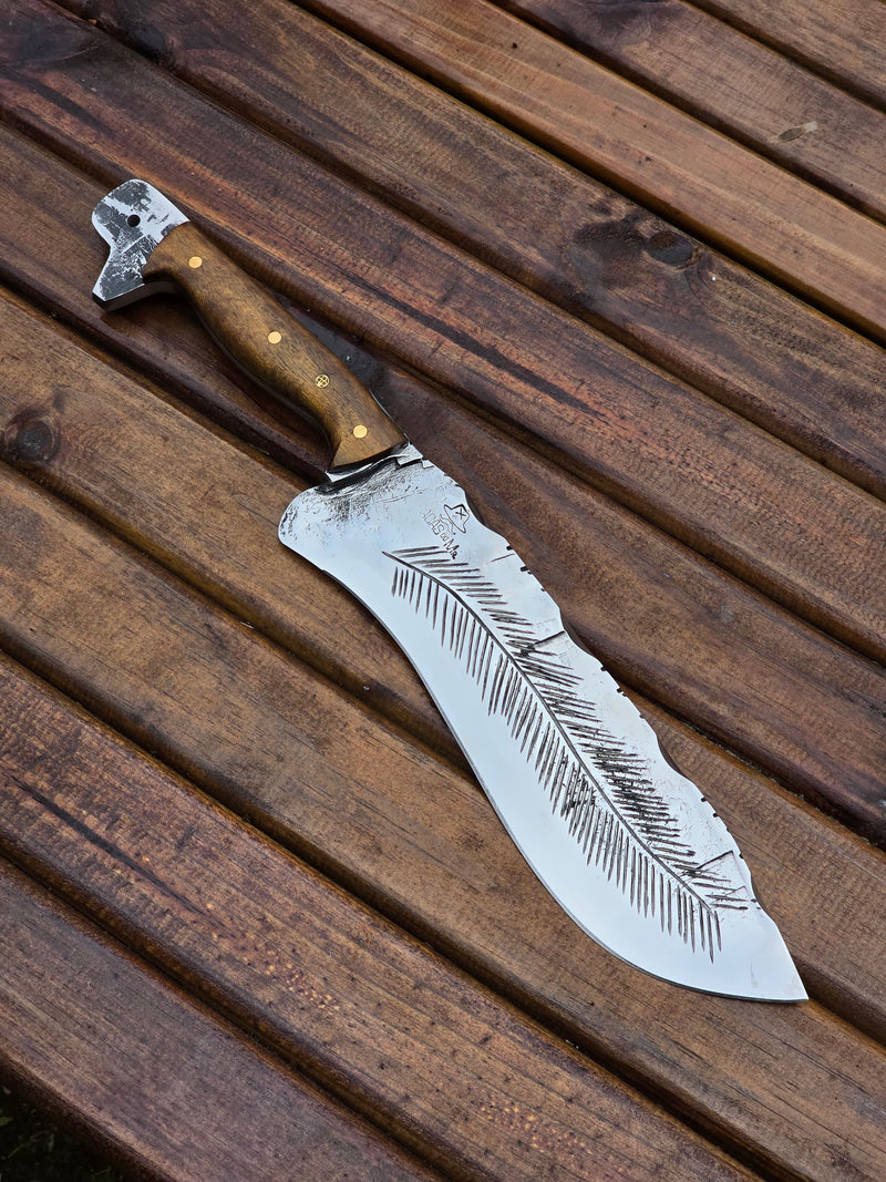 Facão Forjado Rústico 1cm