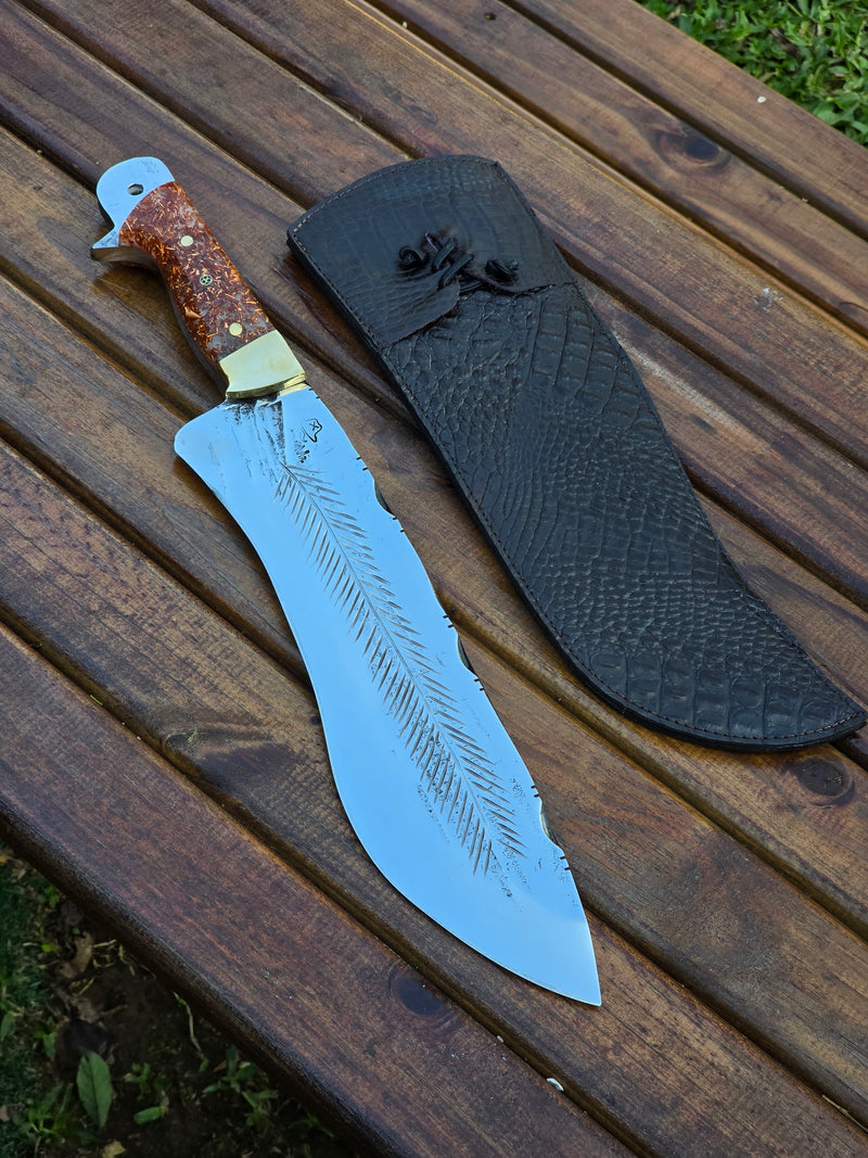 Facão Alpha - Cristal Líquido Cobre