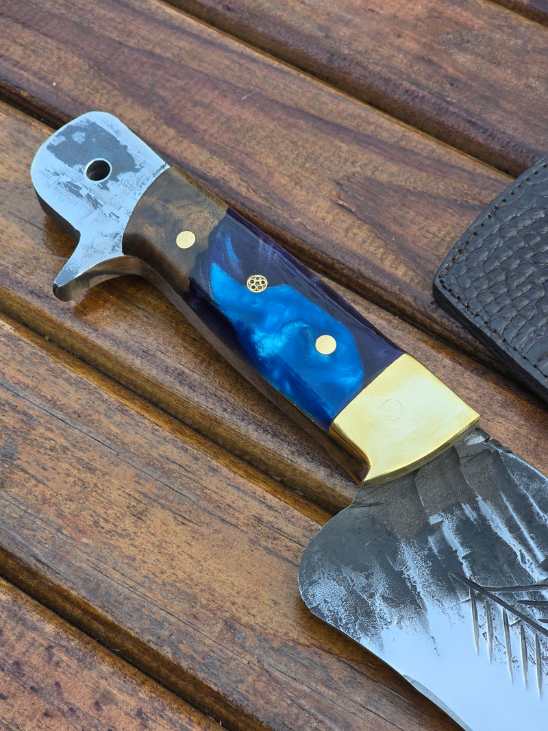 Facão Alpha Cristal Liquido Azul