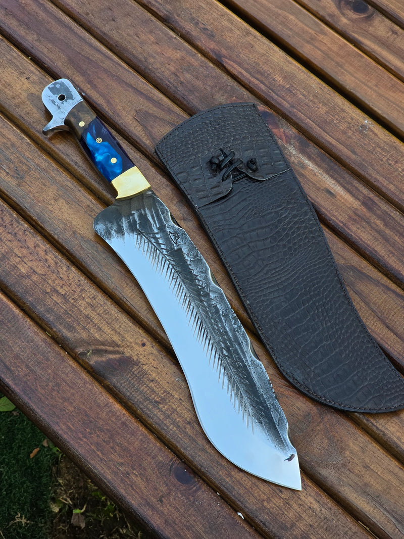 Facão Alpha Cristal Liquido Azul